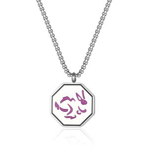 Pendentif géométrique en émail coloré avec douze breloques dans les aventures de Jackie <span class=keywords><strong>Chan</strong></span>, collier pendentif zodiaque, vente en gros - Product Image 5