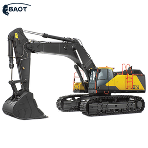 Di alta qualità di seconda mano escavatore cingolato tipo utilizzato grande escavatore con motore originale a basso orario di lavoro spedizione veloce - Product Image 5