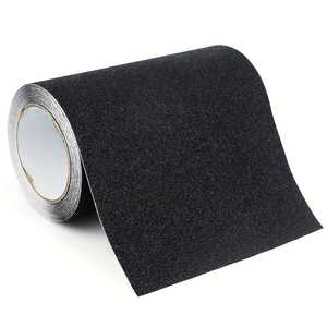 Durable High Traction Black Anti-Slip Grip Tape <b>Waterproof</b> Non-Skid Outdoor <b>Adhesive</b> Sheet Safety Product - Product Image 2