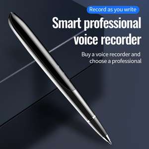 Stylo d'enregistrement portable à un clic avec prix de vente directe d'usine, stylo radio à réduction de bruit haute définition - Product Image 3