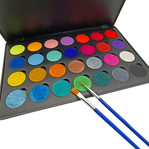 Nouvelle nouveauté maquillage visage corps <span class=keywords><strong>humide</strong></span> <span class=keywords><strong>palette</strong></span> peintre <span class=keywords><strong>palette</strong></span> ensemble pour <span class=keywords><strong>peinture</strong></span> miniature - Product Image 3