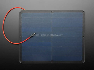 แผงโซลาร์เซลล์แบบพกพา Sunfield High Efficiency 20% Black ETFE Sunpower 10W 7W 5.5V โมโน สำหรับชาร์จโทรศัพท์มือถือ พร้อมหัวต่อ DC ขนาด 275x235 มม. - Product Image 2