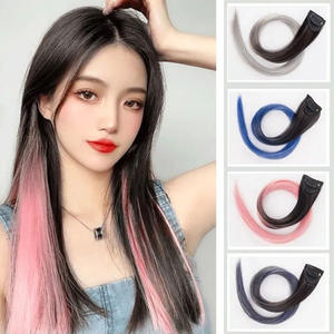 Extensiones de Cabello con Clip en Degradado de Color, de Fibra Sintética Resistente al Calor, No Remy, para Uso General - Product Image 3