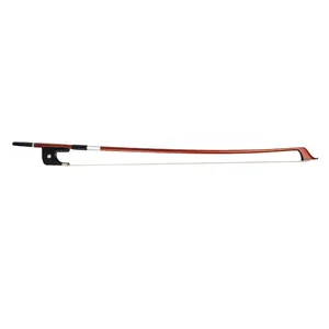 Archet de contrebasse de style allemand 4/4, avec manche <span class=keywords><strong>en</strong></span> pernambuco, nageoire <span class=keywords><strong>en</strong></span> ébène, crin naturel, bien équilibré - Product Image 5