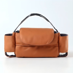 Bolsa <span class=keywords><strong>de</strong></span> Almacenamiento Universal <span class=keywords><strong>para</strong></span> Cochecito con Correa Ajustable, Organizador <span class=keywords><strong>para</strong></span> Cochecito <span class=keywords><strong>de</strong></span> Bebé con Portavasos - Product Image 5