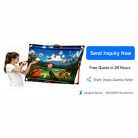 Jeu de tir infrarouge JH pour enfants avec cible à notation automatique LED et lumière nocturne, jouet familial intérieur/extérieur, vente en gros