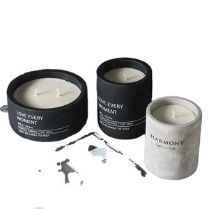 Natural Style Custom Label Decorative Luxury Ceramic 10 oz Candle <b>Jars</b> <b>Empty</b> Candle Holders for Candle Making - Product Image 6