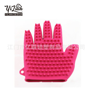 Guante de silicona para el cuidado de mascotas de Yilian Design, para la eliminación del pelo de perros y herramienta de masaje. - Product Image 4