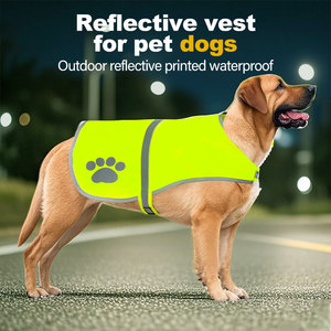Chaleco Reflectante <span class=keywords><strong>de</strong></span> Seguridad para <span class=keywords><strong>Perros</strong></span>, Resistente al Desgaste y a <span class=keywords><strong>las</strong></span> Roturas, <span class=keywords><strong>de</strong></span> Tela Oxford, Ajustable para <span class=keywords><strong>Todas</strong></span> <span class=keywords><strong>las</strong></span> Estaciones, para <span class=keywords><strong>Perros</strong></span> Pequeños, Medianos y Grandes, Antipérdida - Product Image 2