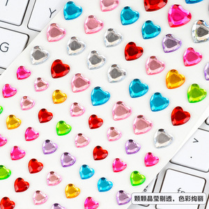 Pegatinas de Acrílico con Flores, Gemas y Diamantes de Imitación, Autoadhesivas, Brillantes, para Manualidades, <span class=keywords><strong>Uñas</strong></span>, Cuerpo, Maquillaje y Festivales - Product Image 4