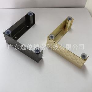 Aluminum Alloy <b>Sofa</b> Legs <b>Gold</b> Right Angle Modern Design Heavy Duty Furniture Support - Product Image 3