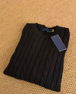 <span class=keywords><strong>Pull</strong></span> en maille à col rond avec broderie, photos réelles, automne, chaud, torsades de pâte frite, <span class=keywords><strong>pull</strong></span> de couple avec logo brodé - Product Image 2