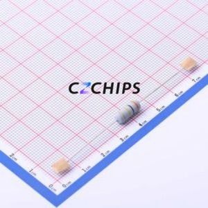 M01W-300K ตัวต้านทาน5% TT63ผ่านรูผ่านชิ้นส่วนรู (THT) ฟิล์มออกไซด์โลหะ D4.5xL11mm 300Kohm 5% 1W - Product Image 1