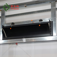 Nouveau panneau de fenêtre d'admission d'air U-BEST UBT-03 en ABS pour poulets de chair et poules pondeuses
