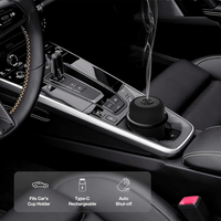 Diffuseur d'arômes intelligent pour voiture, rechargeable, sans fil, portable, avec pulvérisation automatique et minuterie, pour huiles essentielles, vente en gros