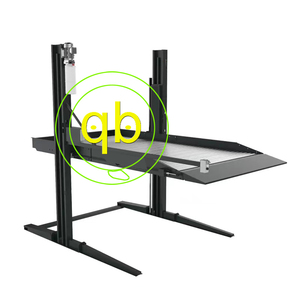 Elevador de estacionamiento para automóviles de 2 postes y 2 pisos, sistema de estacionamiento apilador doble para el hogar, equipo de garaje Vertical mecánico hidráulico, elevador de maquinaria - Product Image 3