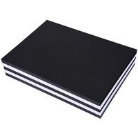 Feuilles d'impression couleur de bureau en papier carton noir A4 de haute qualité en gros pour et boîte-cadeau