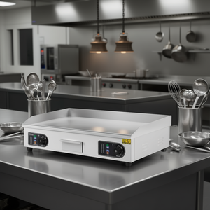 Vevor Electric Griddle 2800W 30 Inch Countertop Flat Top Grill Adjustable Temp Stainless Steel - Product Image 2