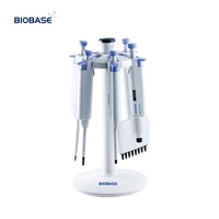 Pipette de laboratoire électronique Biobase Affichage numérique 0.5 ~ 1000 microlitre Volume réglable Pipette électronique automatique