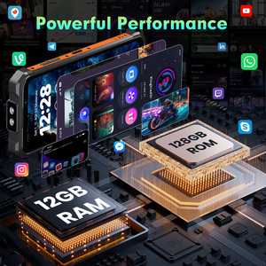 Fossibot F110L Smartphone robuste étanche, batterie énorme, 128 Go, charge rapide, jeu, travail en extérieur, NFC, Android 15, téléphone robuste - Product Image 2