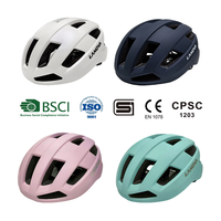 NUEVO estilo Mountain Road Bike Helmet EN1078 Certificado Custom Helmet Bicycle Road Bike Casco de bicicleta con luz LED