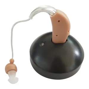 2 confezioni amplificatore audio analogico BTE apparecchio acustico scatola di apparecchi acustici ricaricabile esclusiva per gli anziani apparecchi acustici
