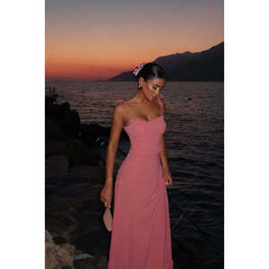 Vestido Bikini Rosa con Lazos, Ropa de Playa con Estilo Único - Product Image 3