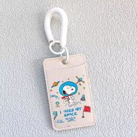 Étui à cartes de luxe style anime Kawaii en cuir PU, design vertical et fin, pour étudiants, pochette pour carte de bus, vente en gros, impression personnalisée disponible