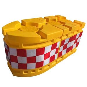 Autoroute allée <span class=keywords><strong>carrefour</strong></span> poste de péage plastique réfléchissant remplissage de l'eau coussin de sécurité routière barrière tambour Crash seaux - Product Image 1