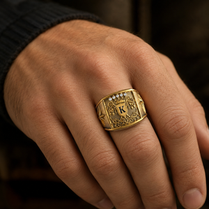 Anello con Design a Corona, Stile Creativo, Anello da Dito per Uomo - Product Image 2