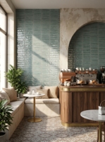 Carreaux en céramique pour la maison 75*300mm, carreaux de couleur style métro pour les murs de la salle de bain, intérieur