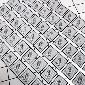 Vuelos de impresión de pantalla de ropa de hierro en <span class=keywords><strong>etiquetas</strong></span> de transferencia de calor de silicona Etiqueta de goma - Product Image 2