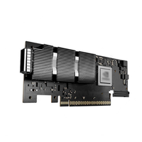 Adaptador MelMellanox MCX75510AAS-HEAT Connect X-7 - Tarjeta de Red InfiniBand OSFP de un Solo Puerto y 400 Gb/s NDR