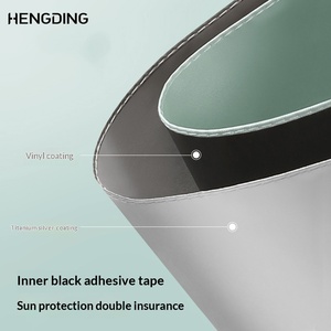 <span class=keywords><strong>Parapluie</strong></span> pliant double couche anti-collision en tissu argenté, isolant et rafraîchissant, double usage, protection solaire, protection UV, coupe-vent - Product Image 2