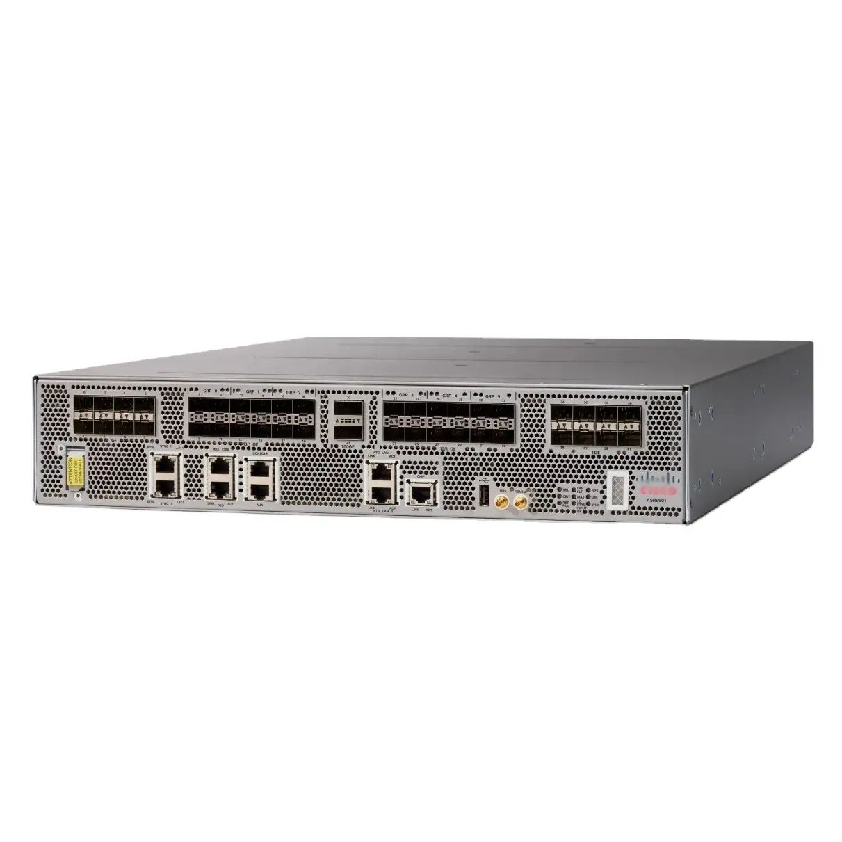 ASR9901 Router 42 Fixed Ports (16 × 1G、24x 1/10G(Dual率) 、2 × 100Gポート) ASR-9901