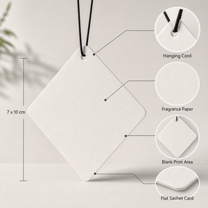 ซองหอมแขวน ขนาด 7 x 10 ซม. กลิ่นหอมหลากหลาย - Product Image 2
