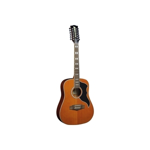 Guitares acoustiques EKO GUITARS - XII Eq Natural Top, table en épicéa naturel teinté, dos et côtés en sapelli naturel, avec table en épicéa renforcée. - Product Image 1