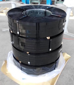 Nhà cung cấp hàng đầu của 16mm 19mm 32mm đen kim loại gói thép đóng gói đóng đai ban nhạc kim loại dây đai cho bao bì sáp dây đeo băng cuộn - Product Image 2