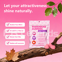 Compléments alimentaires en gommes multivitaminées halal à marque privée OEM pour les hormones féminines, gommes vitaminées pour femmes pour améliorer le charme