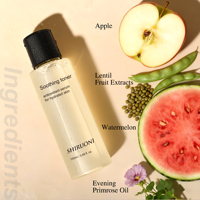 Marque privée Toner laiteux hydratant antioxydant Ph Balance Tonique hydratant pour le visage pomme pastèque