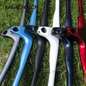 Tay lái xe đạp sợi carbon MTB, tay lái xe đạp đường trường tích hợp thẳng, tay lái xe đạp MTB - Product Image 3