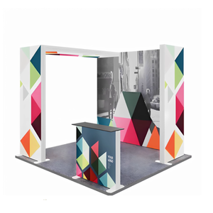 <span class=keywords><strong>Stand</strong></span> d'exposition pour salon professionnel, bandes LED 10x10 10x20, <span class=keywords><strong>stand</strong></span> promotionnel, présentoir publicitaire, boîte lumineuse pour foires - Product Image 6