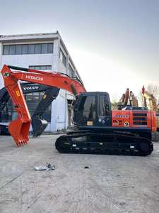 Excavatrice sur chenilles hydraulique Hitachi ZX210 d'occasion de haute qualité, modèle 2023, 21 tonnes, avec soupape Kawasaki, roulement et pompe - Product Image 4