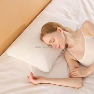 หมอนยางพารา Talalay ขนาดควีนไซส์ ธรรมชาติ ป้องกันภูมิแพ้ ระบายอากาศได้ดี ปลอกผ้าฝ้ายถอดซักได้ รองรับต้นคอ ใช้ในบ้าน - Product Image 5