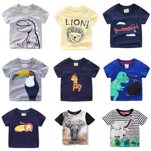 T-shirt pour garçon de haute qualité, été, dessin animé, manches courtes, 100% coton pur, tissu lavable, t-shirt pour enfant tricoté - Product Image 2