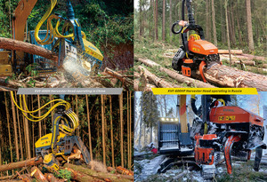 Harvester đầu lâm nghiệp đa chức năng cây gặt đập chặt máy cắt tự động cây gỗ gặt đập đầu - Product Image 2