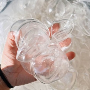 Balle transparente blanche laiteuse faite à la main, balle anti-stress souple à faire soi-même, jouet de décompression vide à remplir soi-même - Product Image 5