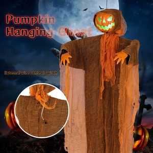 Decoración Colgante de Calabaza de Halloween DAMAI con Luz y Sonido para Decoraciones de Fiestas al Aire Libre - Product Image 3