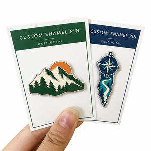 Pins de metal en blanco al por mayor para fabricantes, insignias de dibujos animados, pins de solapa personalizados, pins de esmalte duro y blando bonitos para sombrero - Product Image 2
