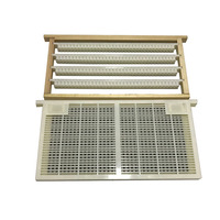 Queen Aufzucht system 1 Satz Kunststoff Bee Larva Cell Cups Rahmen käfig CQR-3 gebrauchte Gelée Royale Produktions ausrüstung Imkerei farmen